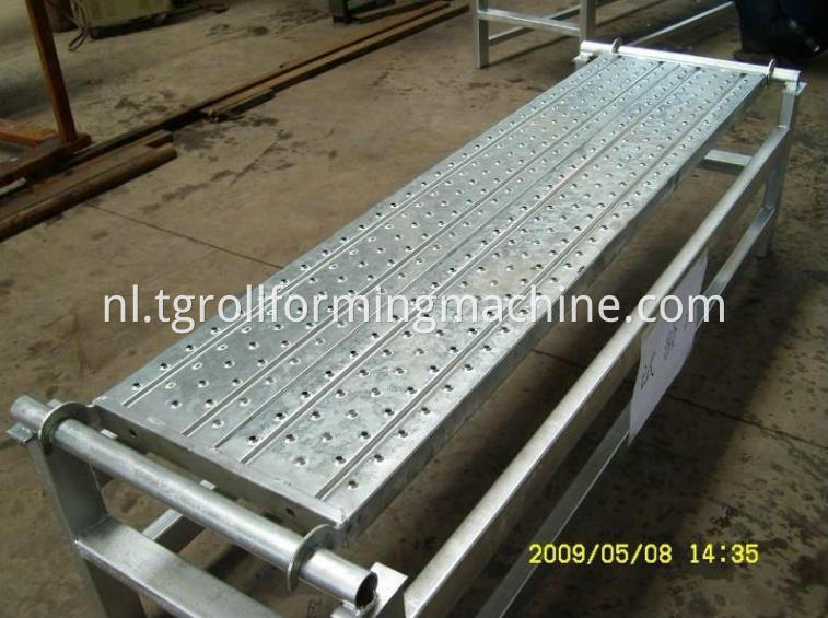 Scaffolding Footplate Roll Forming Machine